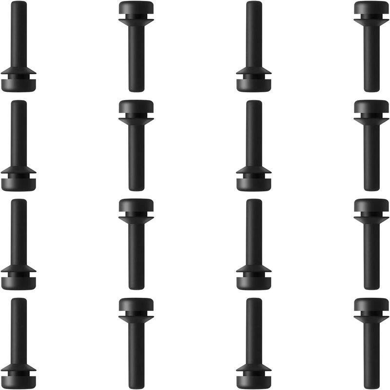 Deeoruy 16 Pack WB02X24790 Grate Silicone Feet Compatible with CG C2S JGS JGB P2B PGB PGP PGS QGA QGS RGA RGB ZGU Gas Stove Parts Top Range Cooktop Grate Pads Bumpers - Image 1